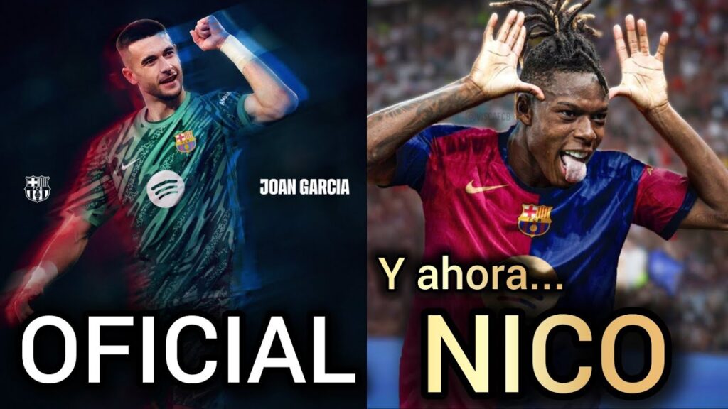 JOAN GARCÍA OFICIAL BARÇA 🔵🔴 NICO WILLIAMS MUY CALIENTE 🔥🔥 REUNIÓN CLAVE EN IBIZA 🔵🔴