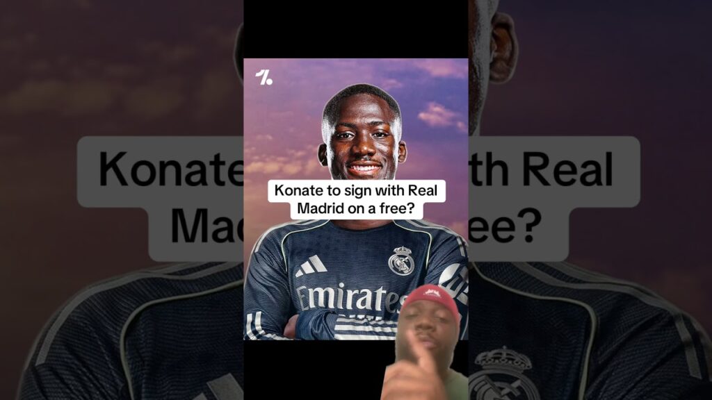 Real Madrid to SIGN Konate on a FREE #realmadrid #liverpool #arsenal #mancity #premierleague #salah