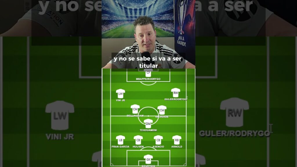 ALINEACION REAL MADRID VS AL HILAL#FUTBOL #PARATI #SOCCER #futbol⚽️ #REALMADRID #HALAMADRID #MADRID