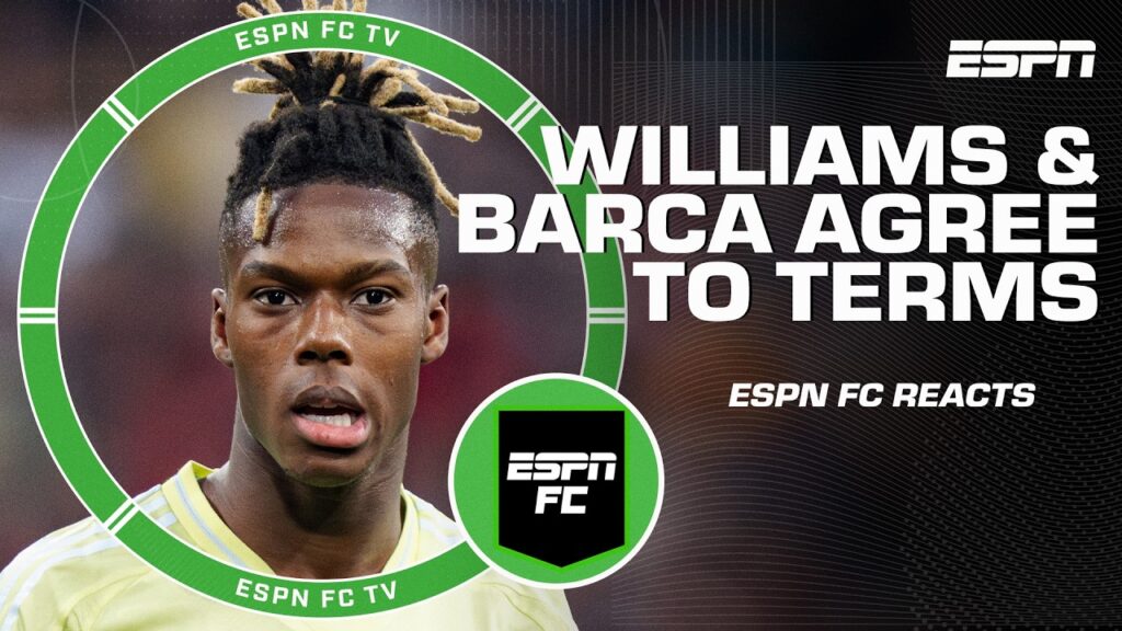 'Barcelona DON'T NEED Nico Williams' - Ale Moreno reacts to both parties agreeing to terms | ESPN FC