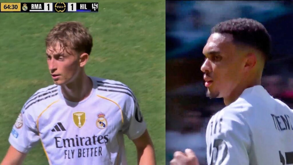 Trent Alexander Arnold & Dean Huijsen DEBUT for Real Madrid