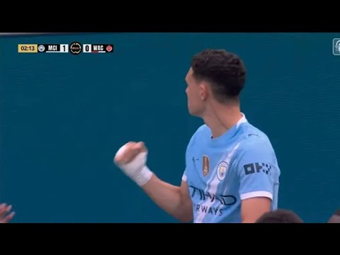 Phil Foden goal, Man City vs Wydad AC (2-0), All Goals Results & Extended Highlights