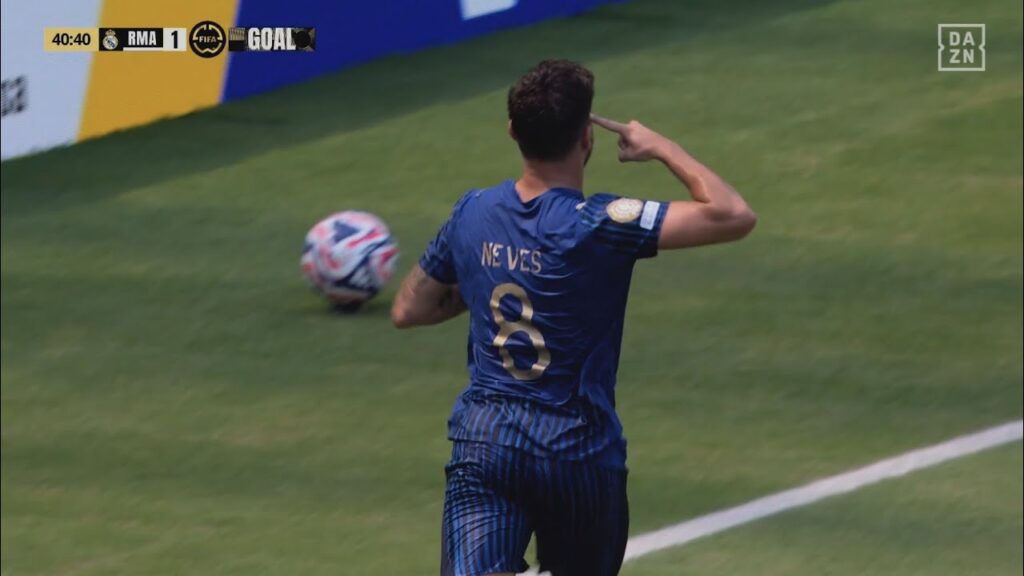 Ruben Neves Goal,Real Madrid vs Al Hilal (1-1) All Goals and Highlights