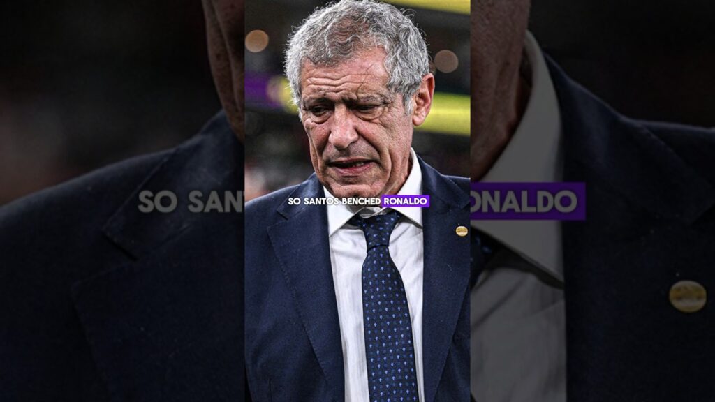 Why Fernando Santos BENCHED Ronaldo in the 2022 World Cup🇵🇹🐐 #football #soccer #ronaldo