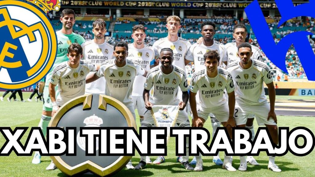 XABI TIENE MUCHO TRABAJO CON VINICIUS Y CON JUDE BELLINGHAM