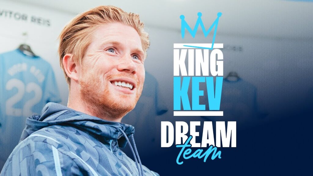 Which legends make Kevin De Bruyne's all-time Man City XI? 🤔