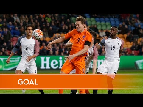 Goal Luuk de Jong | Nederland - Frankrijk 1-2