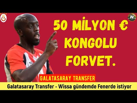 Galatasaray Transfer ⚽️ Wissa Galatasaray #wissa #galatasaray #yoanewissa #brentford #osimhen