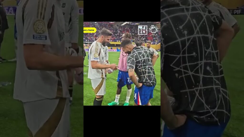 Old Friends Reunited 🔵 Reece James 🤝 Olivier Giroud