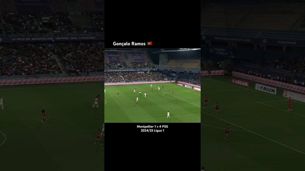 Request - Goncalo Ramos: Perfect display of ball control, and scoring a banger with a great shot