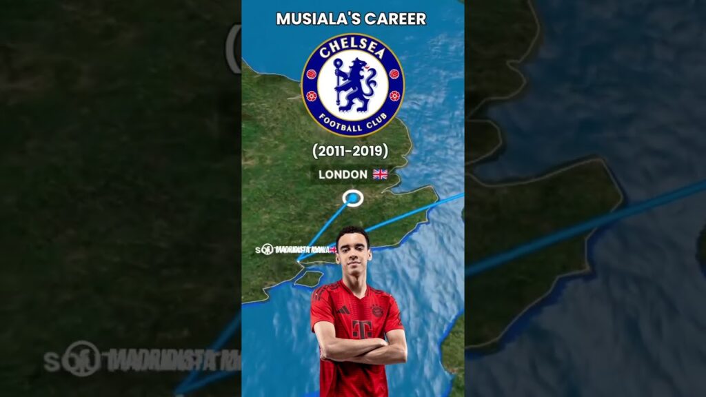 JAMAL MUSIALA'S CAREER #shorts #football #career #jamal