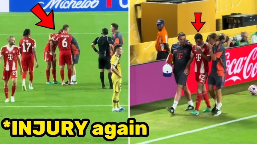 Jamal Musiala suffers another injury for Bayern Munich at Club World Cup