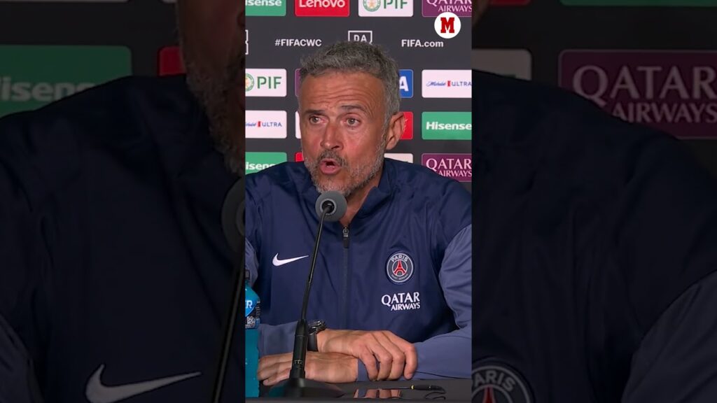 Luis Enrique RENDIDO a BOTAFOGO: "los que MEJOR nos han DEFENDIDO" #shorts