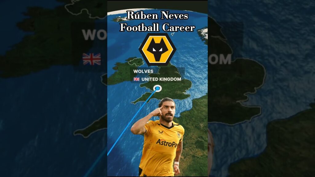 Rúben Neves Football Career #rubenneves #shorts