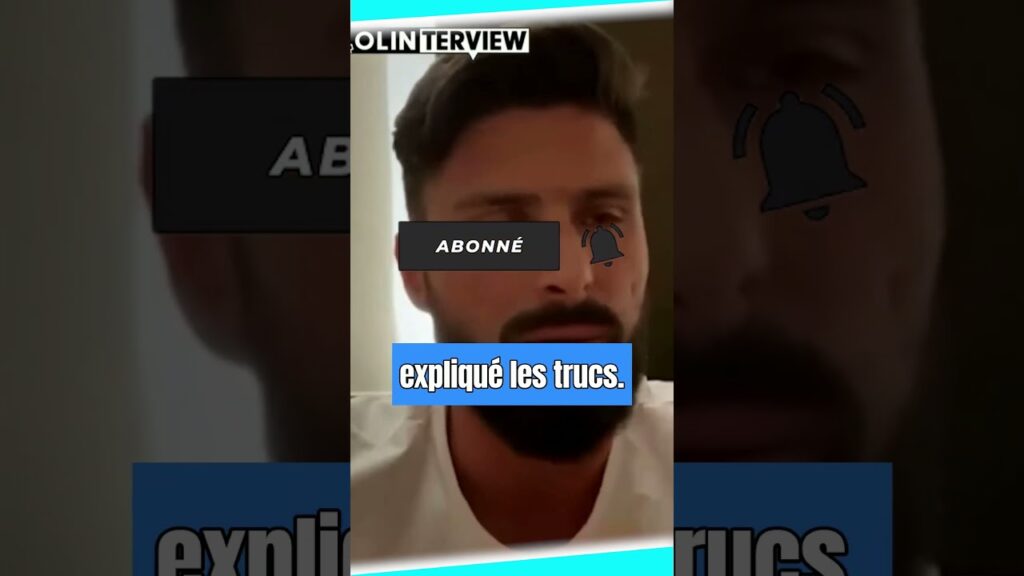 🟦Olivier Giroud sur la polémique avec Mbappe ⚽ #giroud #interview #mbappe