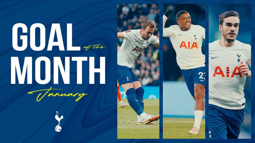 JANUARY GOAL OF THE MONTH | ft. Harry Kane, Steven Bergwijn and Harry Winks
