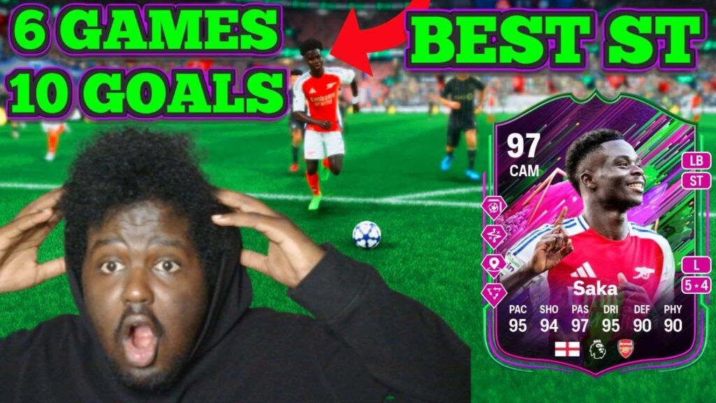 Bukayo Saka Shapeshifters 97 Player Review| EA FC 25
