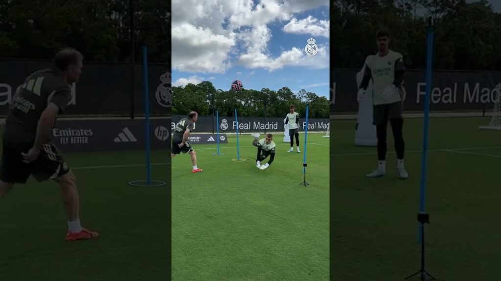 🎾👐⚽ #FIFACWC #RealMadrid @Thibaut Courtois @Andrey_Lunin13 #football #halamadrid #soccer #futbol