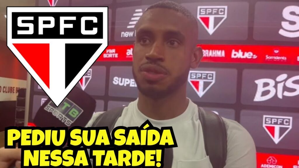 URGENTE! ANDRÉ SILVA DEIXA O SÃO PAULO! NINGUÉM ESPERAVA ESSA! NOTÍCIAS DO SÃO PAULO