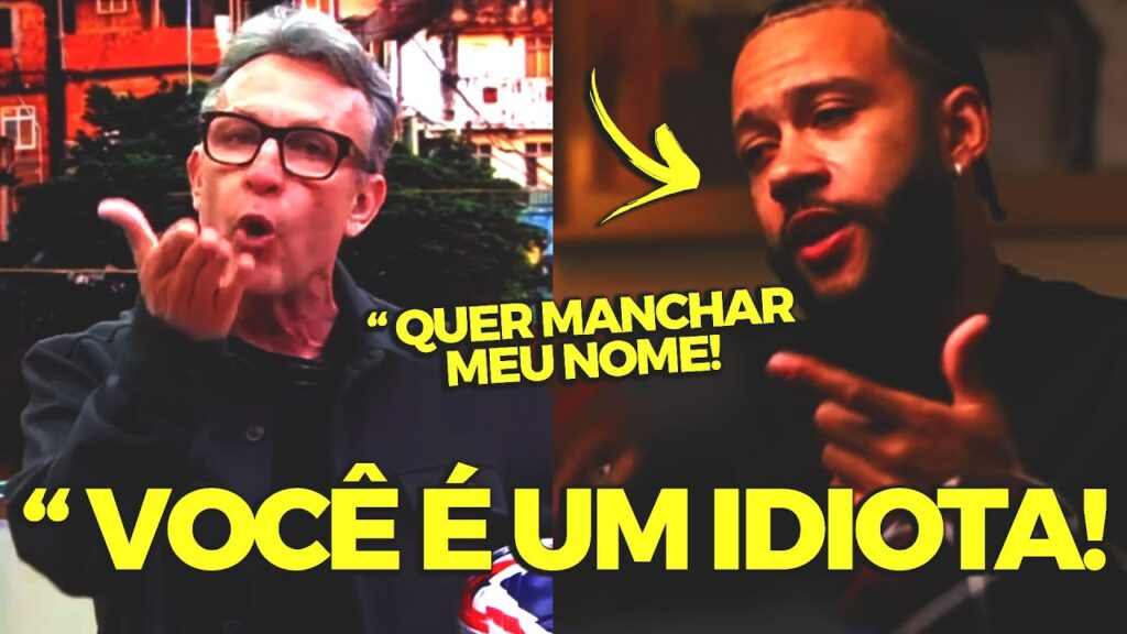 VISH! CRAQUE NETO DETONA MEMPHIS DEPAY APÓS JOGADOR ALFINETAR APRESENTADOR EM MÚSICA