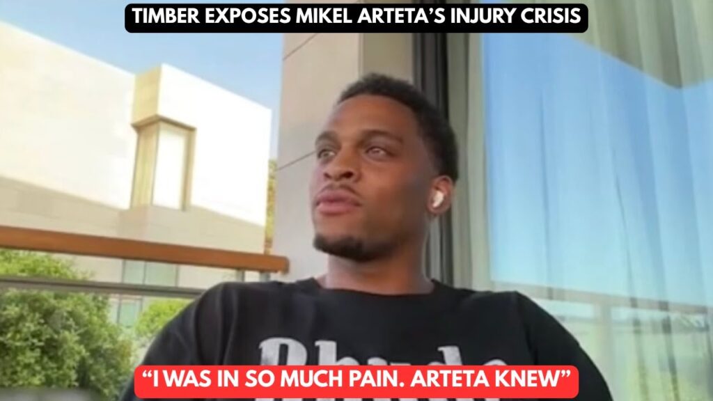 Jurrien Timber EXPOSES Mikel Arteta over Arsenal injuries – “I was in SO much pain, he knew that” Jurrien Timber EXPOSES Mikel Arteta over Arsenal injuries - "I was in SO much pain, he knew that"