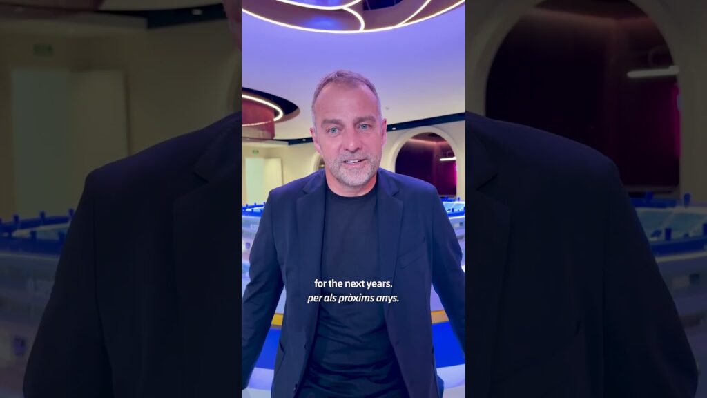 Hansi Flick, Barça 2027 🎙️ #fcbarcelona #shorts