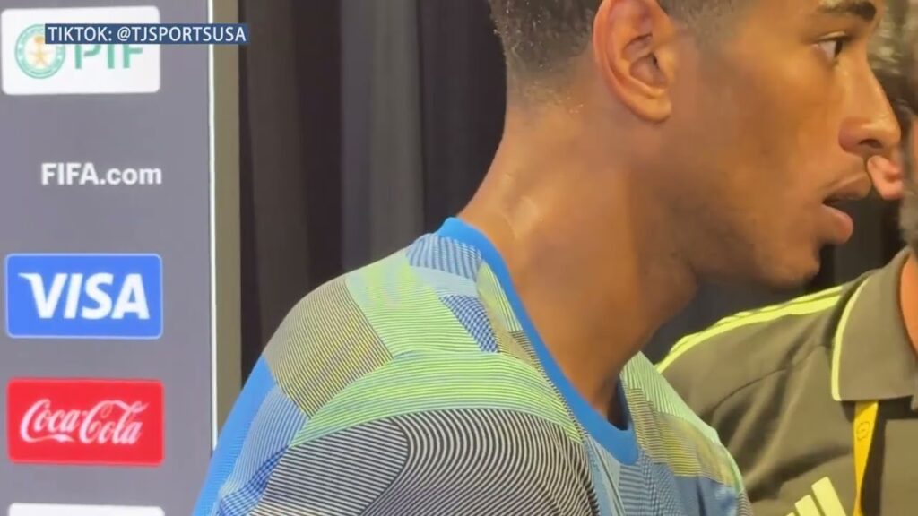 Jude Bellingham, after Real Madrid's WIN over Pachuca: "I'm at my best"