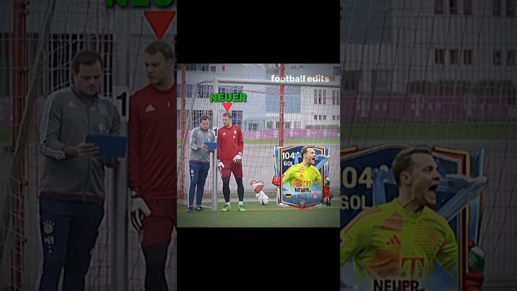 Nobody expected this punch from Neuer! 😅🥊 #football #trending #shortsvideo #edit