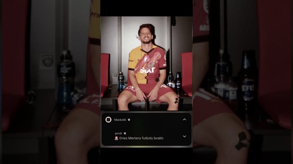 Dries #Mertens futbolu bıraktı... #galatasaray #football