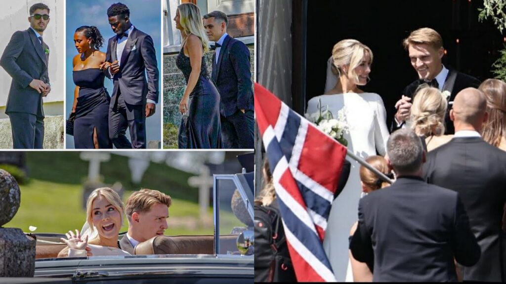Ødegaard & Helene’s Dream Wedding❤️ Arsenal Teammates Spotted