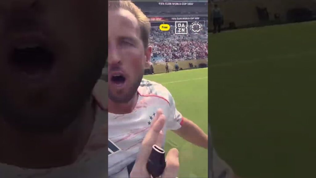 REF-CAM: Harry Kane is NOT happy! Bayern Munich's goal is disallowed ❌