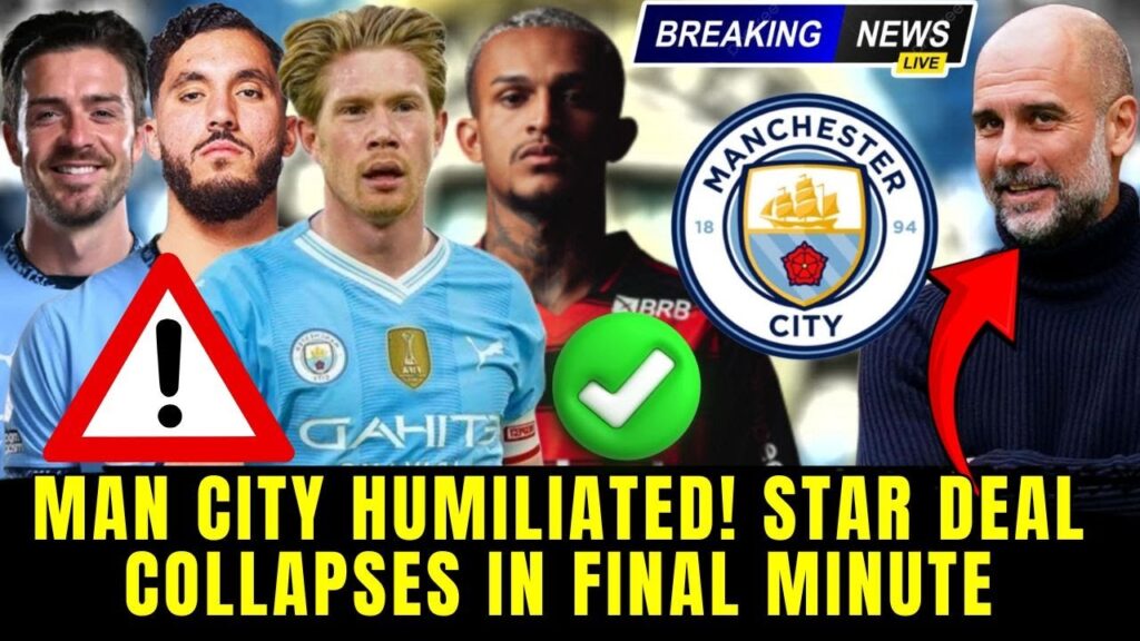 🚨 CHAOS AT MANCHESTER CITY! MEGA TRANSFER COLLAPSES AFTER SHOCKING TWIST!
