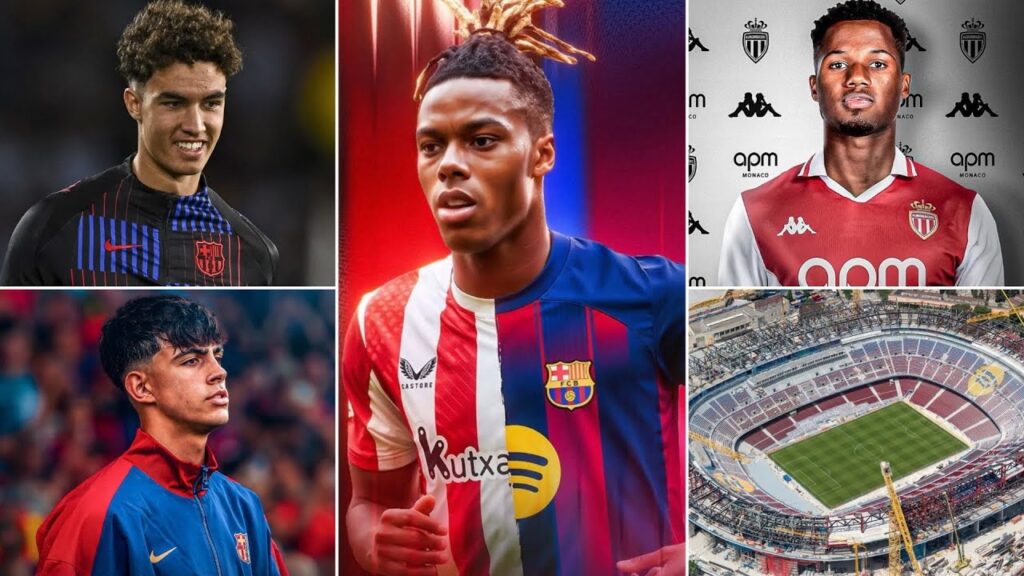 NICO WILLIAMS RELEASE CLAUSE UPDATE - ANSU FATI WILL JOIN MONACO - NOAH DARVICH SOLD - MARC BERNAL!