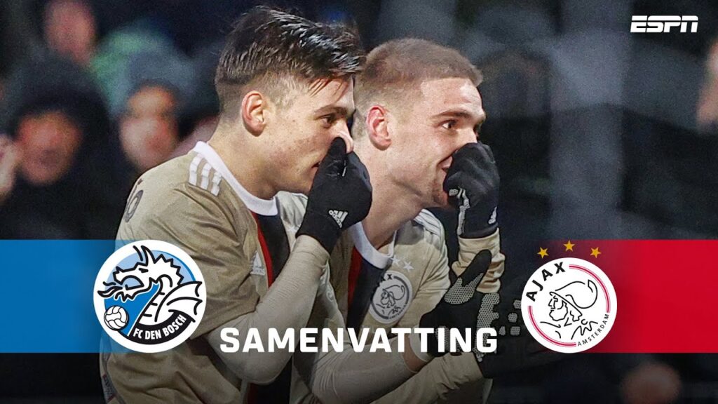 KENNETH TAYLOR krijgt GEEL voor JUICHEN en PINGEL in de KRUISING | Samenvatting FC Den Bosch - Ajax