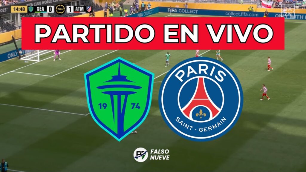 CONTUNDENTE VICTORIA DE PSG ANTE SEATTLE SOUNDERS POR 2 A 0 Y LIDERAZGO DEL GRUPO B 🔴
