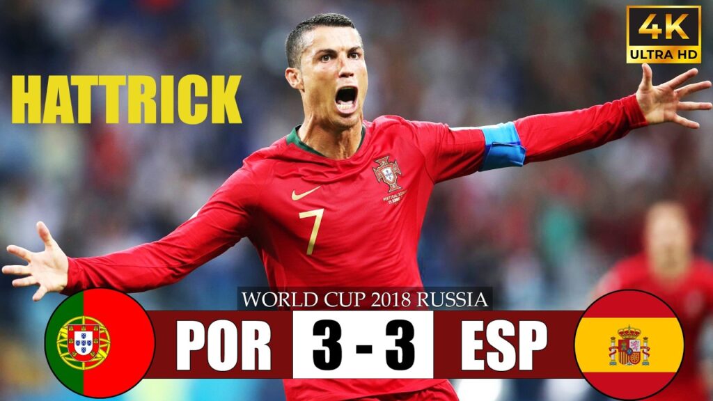 Portugal vs Spain 3-3 | Extended Highlights & Goals | WC 2018 | 4K - English Commentary
