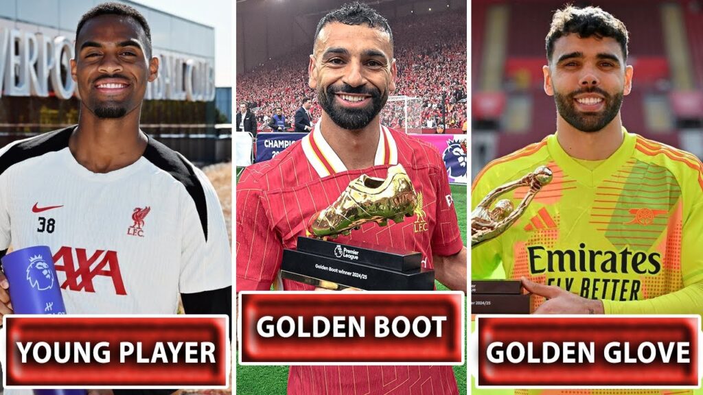 EPL 2024/25 Award Winners List | Premier League Awards 2024/25 | Golden Boot | Golden Glove