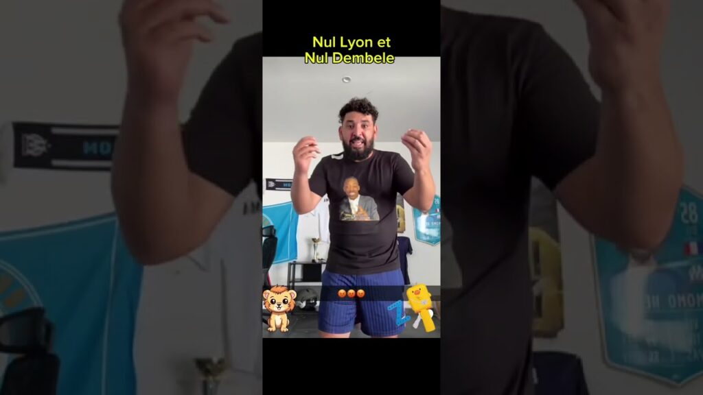 Momo Henni:Bye bye 👋 Lyon et ousmane Dembele est nul après son cadeau reçu à la maison 😢😢😢😢😢