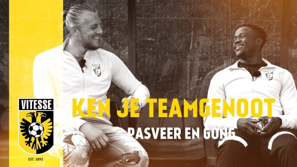 'Ken je teamgenoot' met Pasveer & Gong