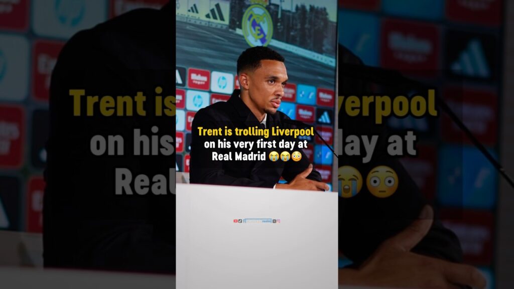 Trent Alexander Arnold has to be trolling Liverpool 😭