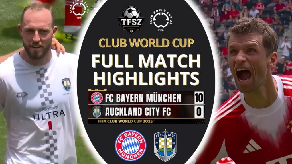 Bayern Munich DOMINATE Scoring 10 GOALS Against Auckland City | FIFA Club World Cup 🏆