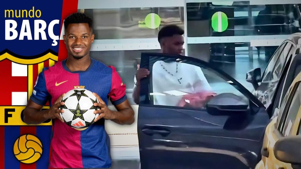 BARÇA | ANSU FATI , viaja rumbo a MÓNACO para cerrar su cesión | FC BARCELONA