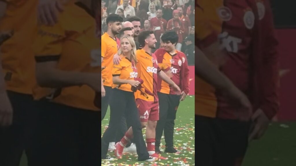 Dries Mertens ve eşi Kat Galatasaray taraftarına veda etti ! #galatasaray #mertens #ciromertens