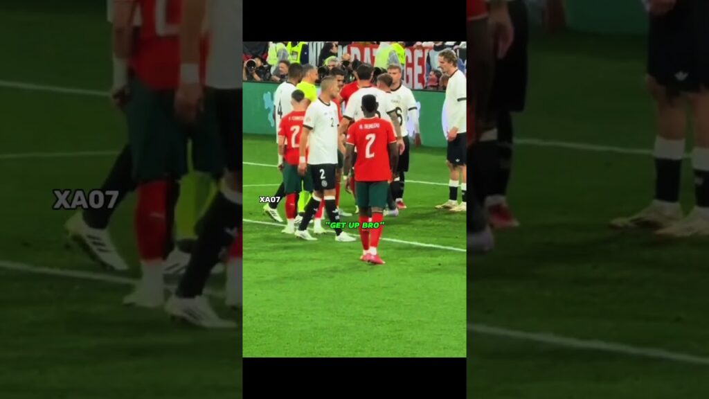 Ronaldo & Kimmich Respect For Each Other❤️🤩 #shorts #ronaldo #messi #shortsvideo