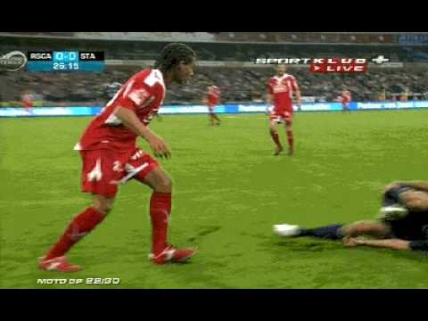 Axel Witsel breaks leg of wasyl ( wasilewski) ( rsca)