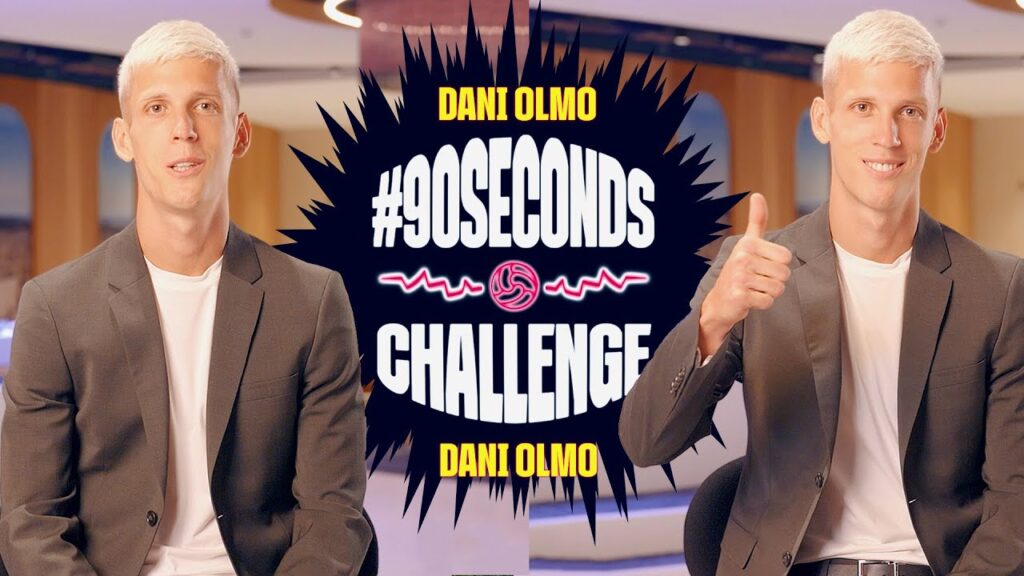 🤔😂 DANI OLMO FACES THE #90SECONDSCHALLENGE | FC BARCELONA