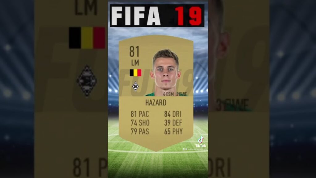 Thorgan Hazard FIFA Evolution🇧🇪⚡️