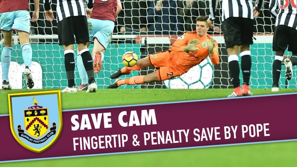 SAVE CAM | Fingertip & Penalty Save By Pope
