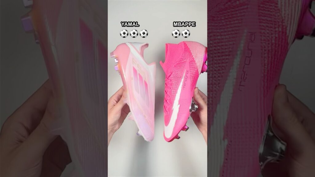Lamine Yamal or Kylian Mbappe? 🇪🇸🇫🇷 #footballboots #soccercleats #cleats #nike #adidas