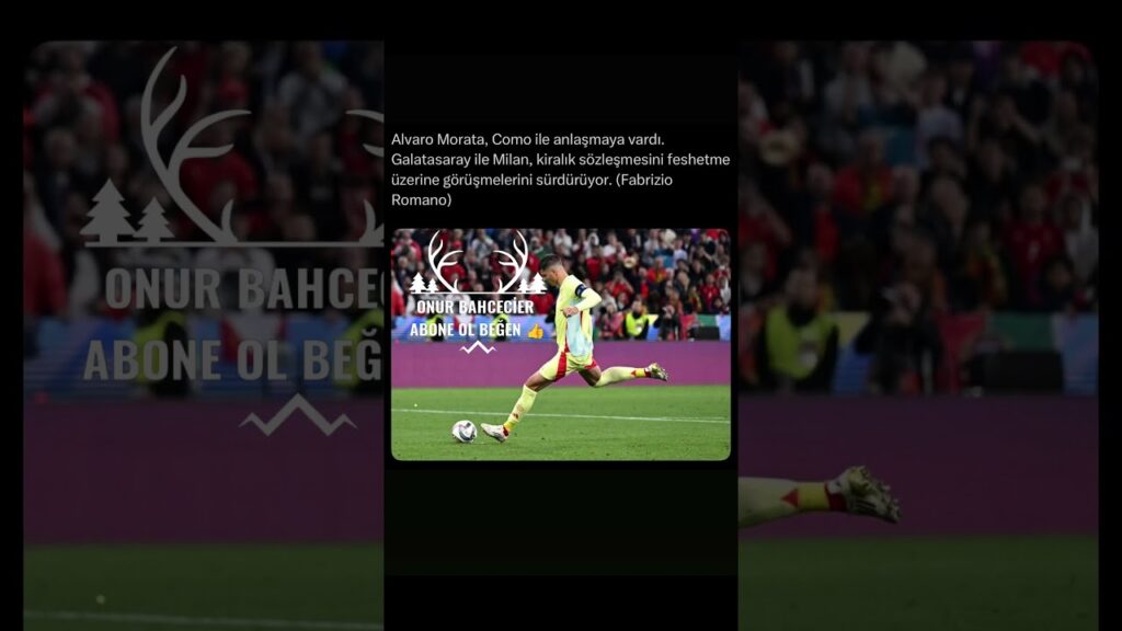ALVARO MORATA GİDİYOR